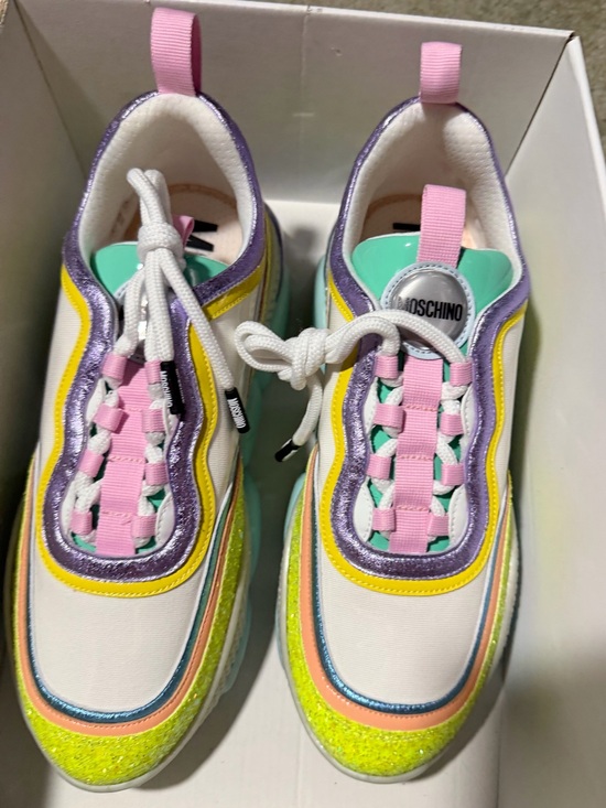Moschino Shoes - Moschino Teddy Bubble Sneakers